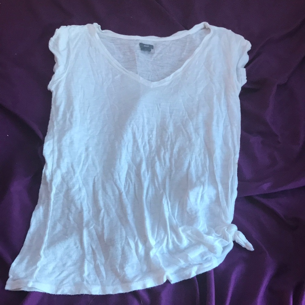 White See-Through Shirt